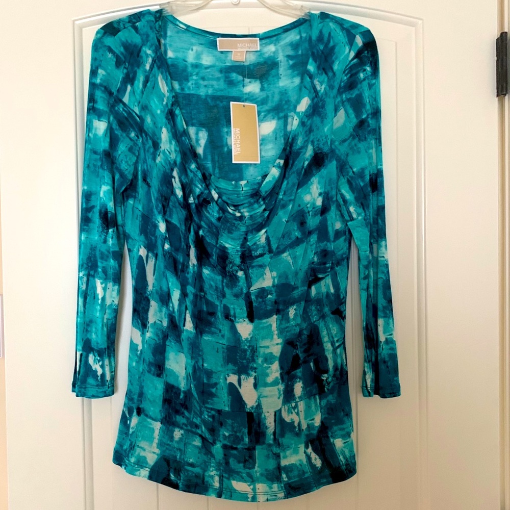 MICHAEL Michael Kors 3/4 Print Top